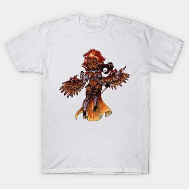 Akroma, Angel of Fury T-Shirt by KaylaNostrade